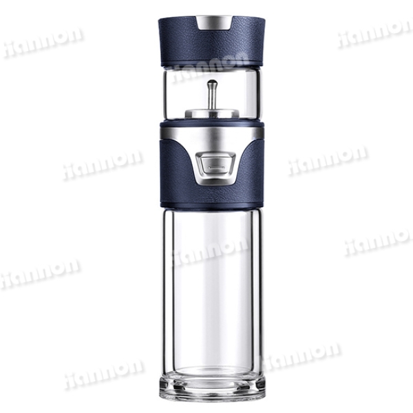 茶水分離玻璃單杯 HN-CXL-3214