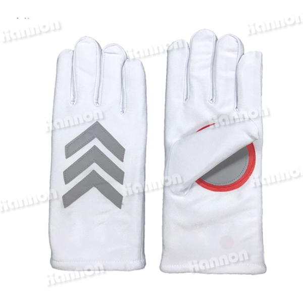 白色反光布棉手套 HN-MB06W